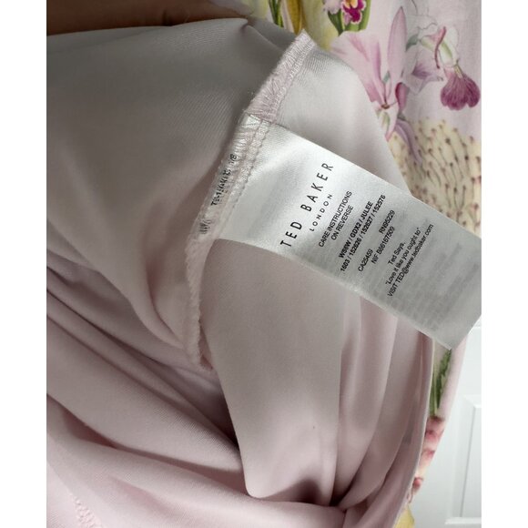 Ted Baker Julee Encyclopedia Floral Midi Dress Size:2 - Picture 7 of 9